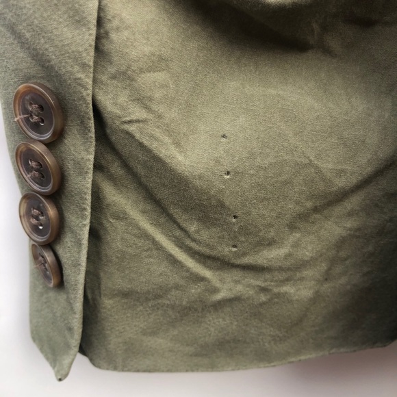 Daniel Hechter Comfortable Lined Khaki Blazer Jacket Casual Sport Coat EUC 42S - Picture 10 of 12